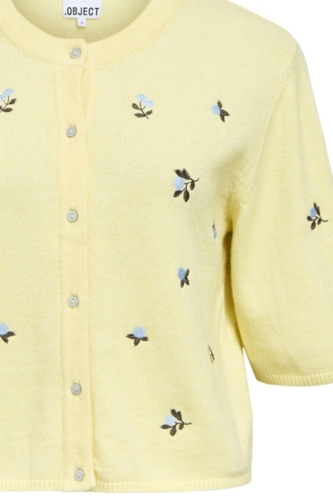 Object objthess 3/4 sleeve cardigan rep